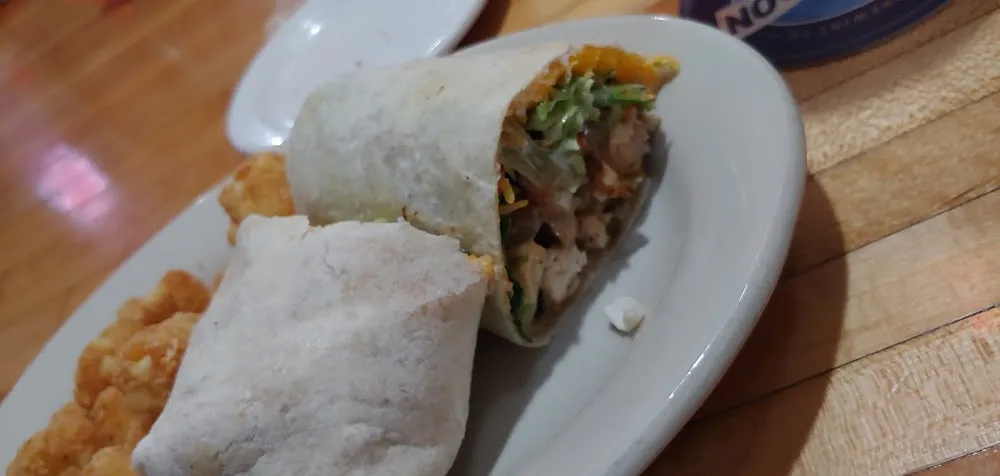 Spicy Chicken Wrap